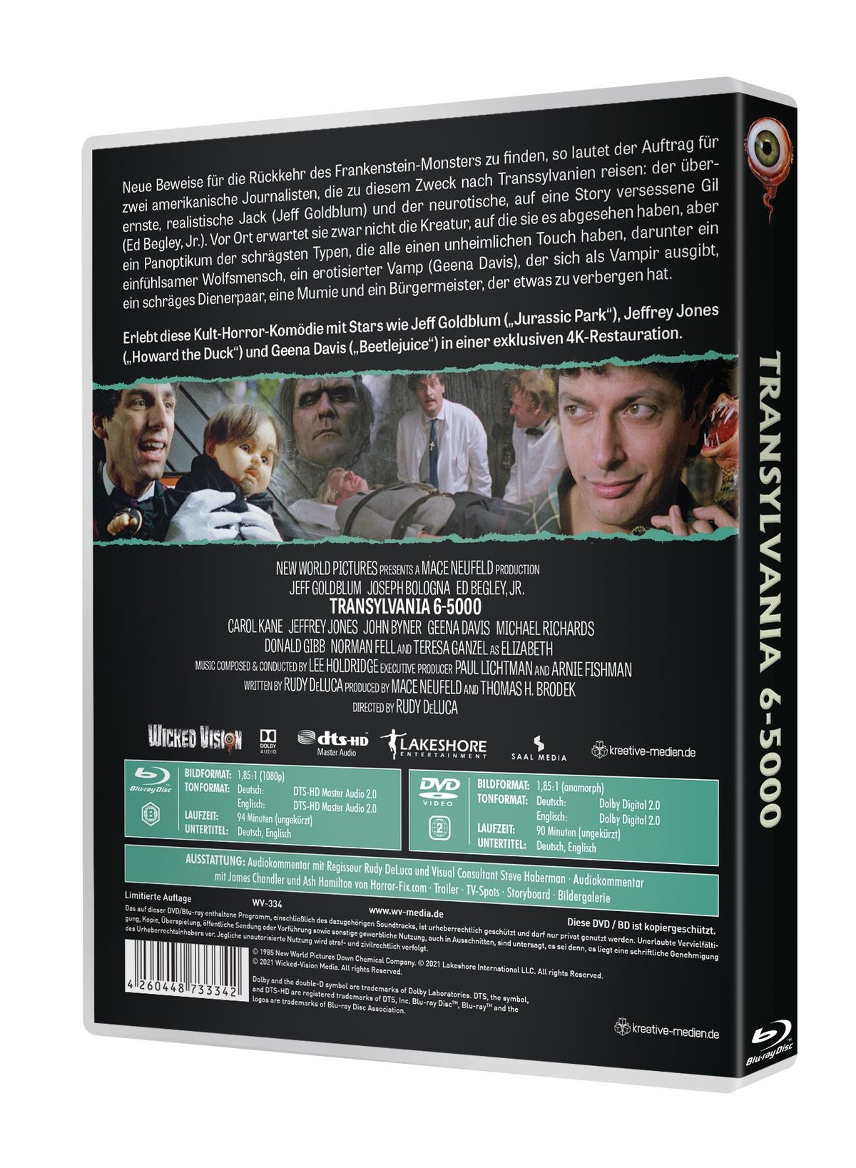 Transylvania 6-5000 - Uncut Edition (DVD+blu-ray)