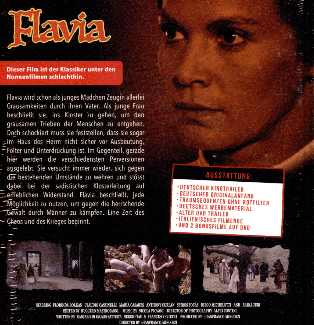 Flavia - Nonnen bis aufs Blut gequält - Uncut Mediabook Edition (DVD+blu-ray) (C)