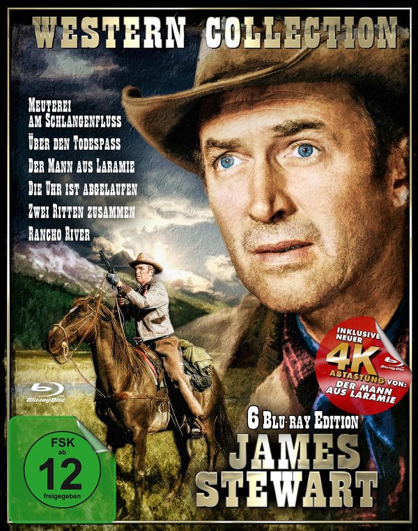 James Stewart - Western Box (blu-ray)