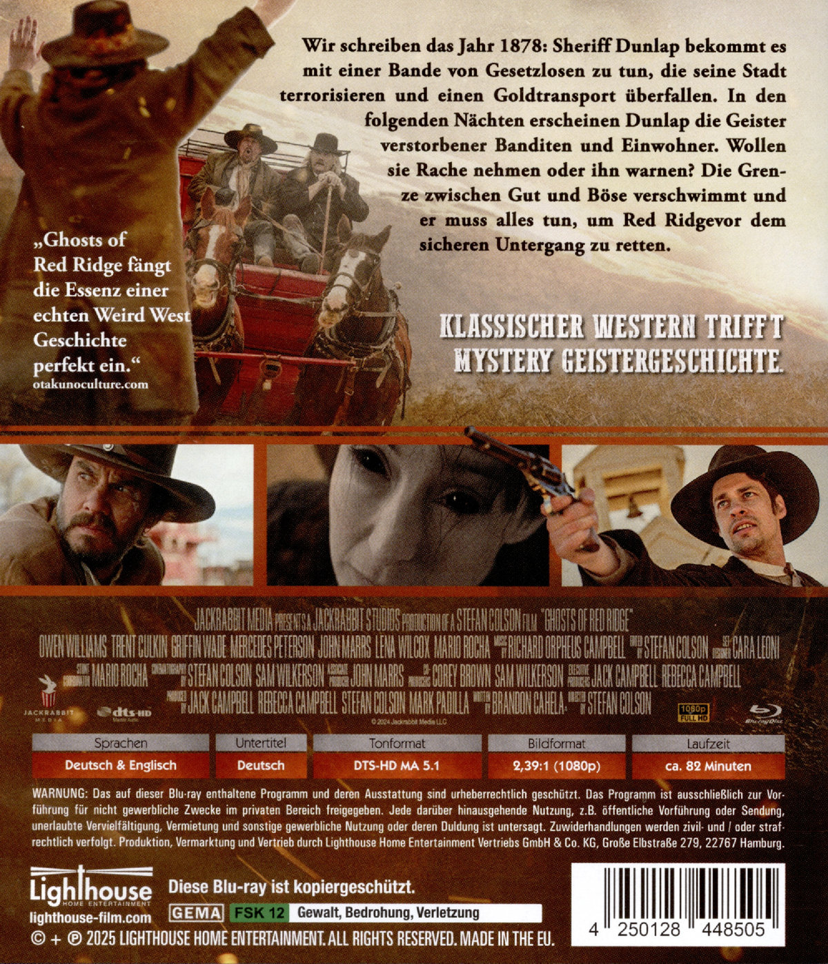 Ghosts of Red Ridge  (Blu-ray Disc)