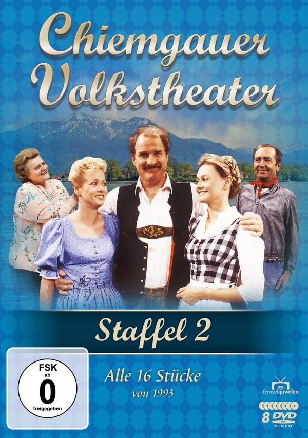 Chiemgauer Volkstheater - Die komplette Staffel 2 von 1993 (Fernsehjuwelen)  [8 DVDs]  (DVD)