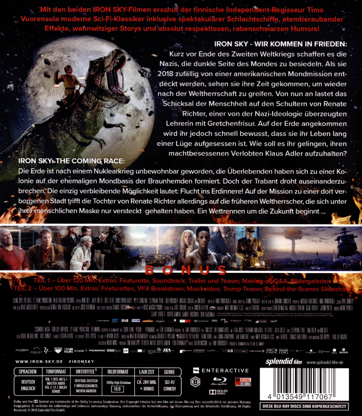 Iron Sky - Double Feature (blu-ray)