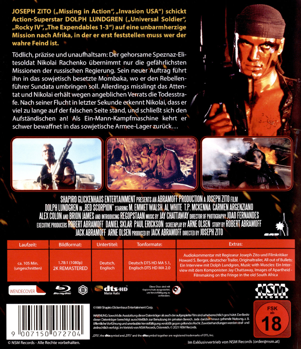 Red Scorpion - Uncut Edition (blu-ray)