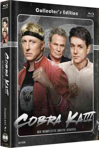 Cobra Kai - Staffel 3 - Limited Mediabook Edition (DVD+blu-ray) (B - Retro)
