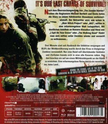 World of the Dead - The Zombie Diaries (blu-ray)