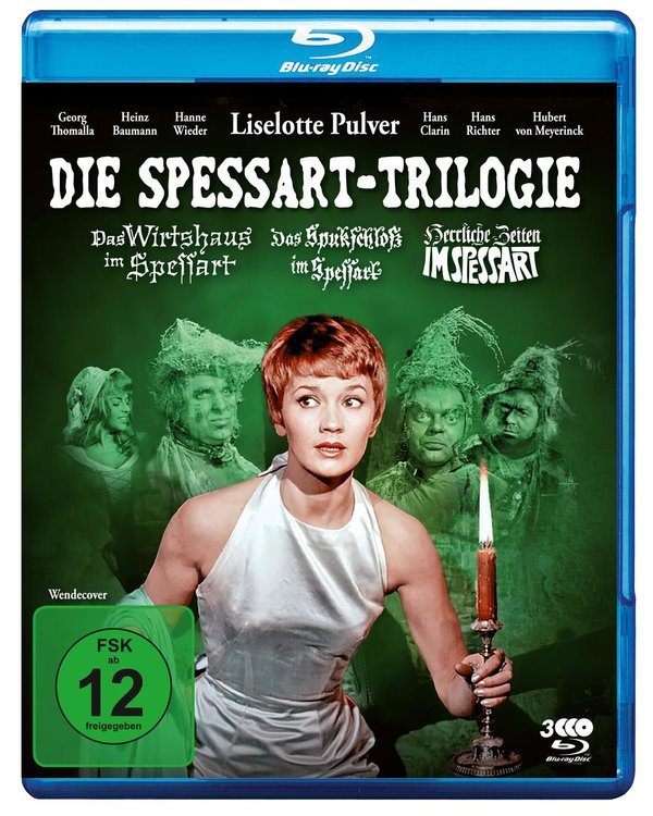 Die Spessart-Trilogie: Alle 3 Spessart-Komödien mit Lilo Pulver (Neuauflage)  [3 BRs]  (Blu-ray Disc)