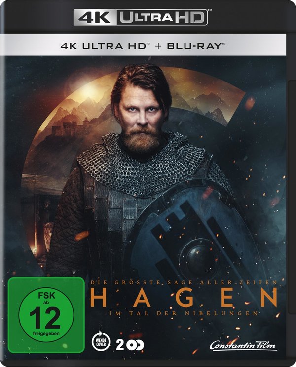 Hagen - Im Tal der Nibelungen  (4K Ultra HD) (+ Blu-ray)