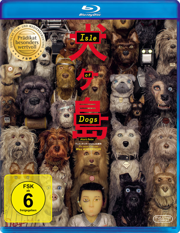 Isle of Dogs - Ataris Reise (blu-ray)