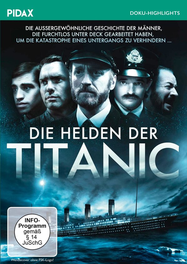 Die Helden der Titanic / Packende Dokumentation über die technische Besatzung der „Titanic“ (Pidax Doku-Highlights)  (DVD)