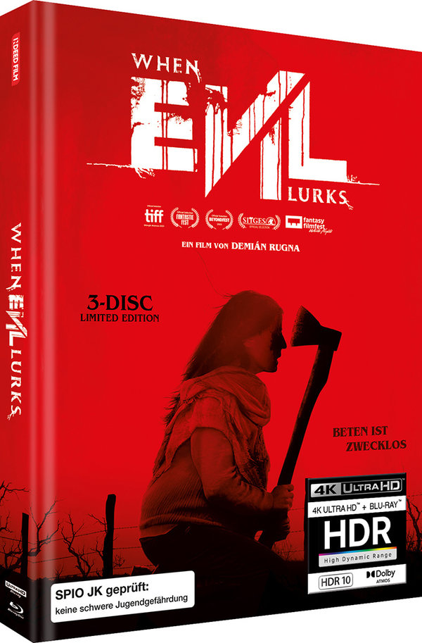 When Evil Lurks - Uncut Mediabook Edition  (4K Ultra HD+blu-ray) (B)