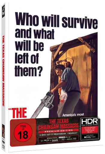 Texas Chainsaw Massacre, The - Uncut Mediabook Edition (4K Ultra HD+blu-ray) (B)