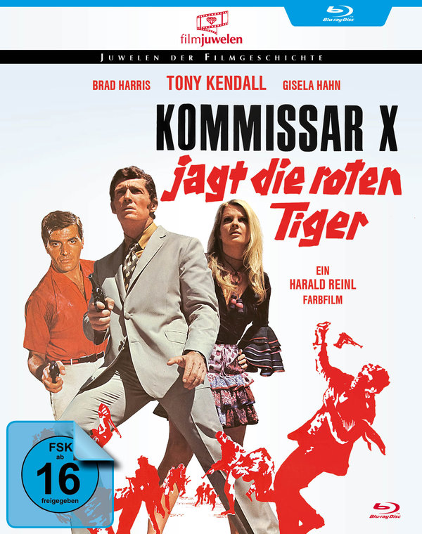 Kommissar X jagt die roten Tiger (blu-ray)