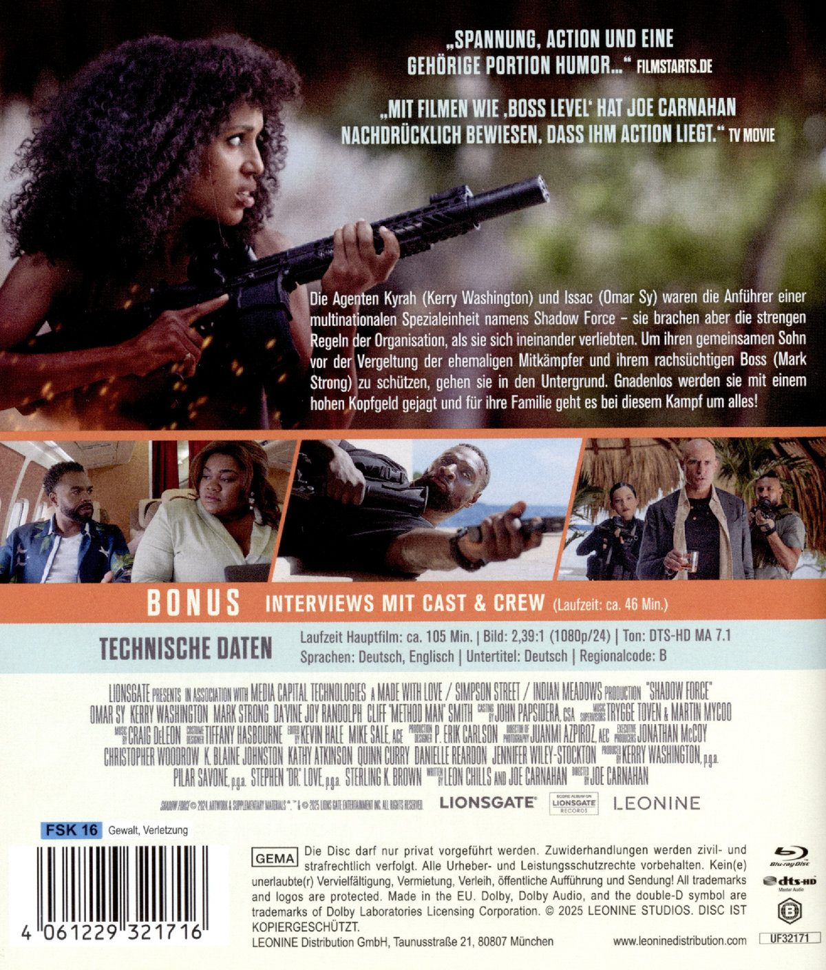 Shadow Force  (Blu-ray Disc)