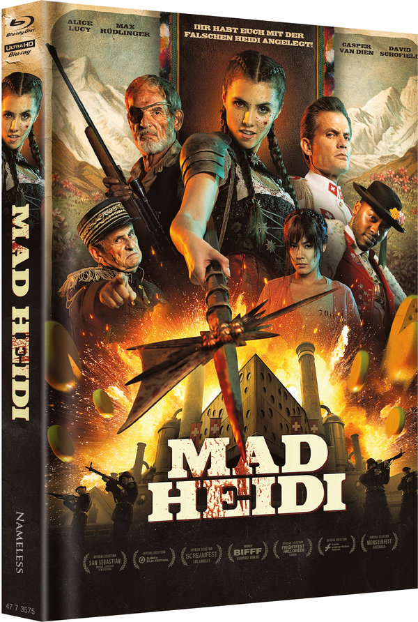 Mad Heidi - Uncut Mediabook Edition  (4K Ultra HD+blu-ray) (A)