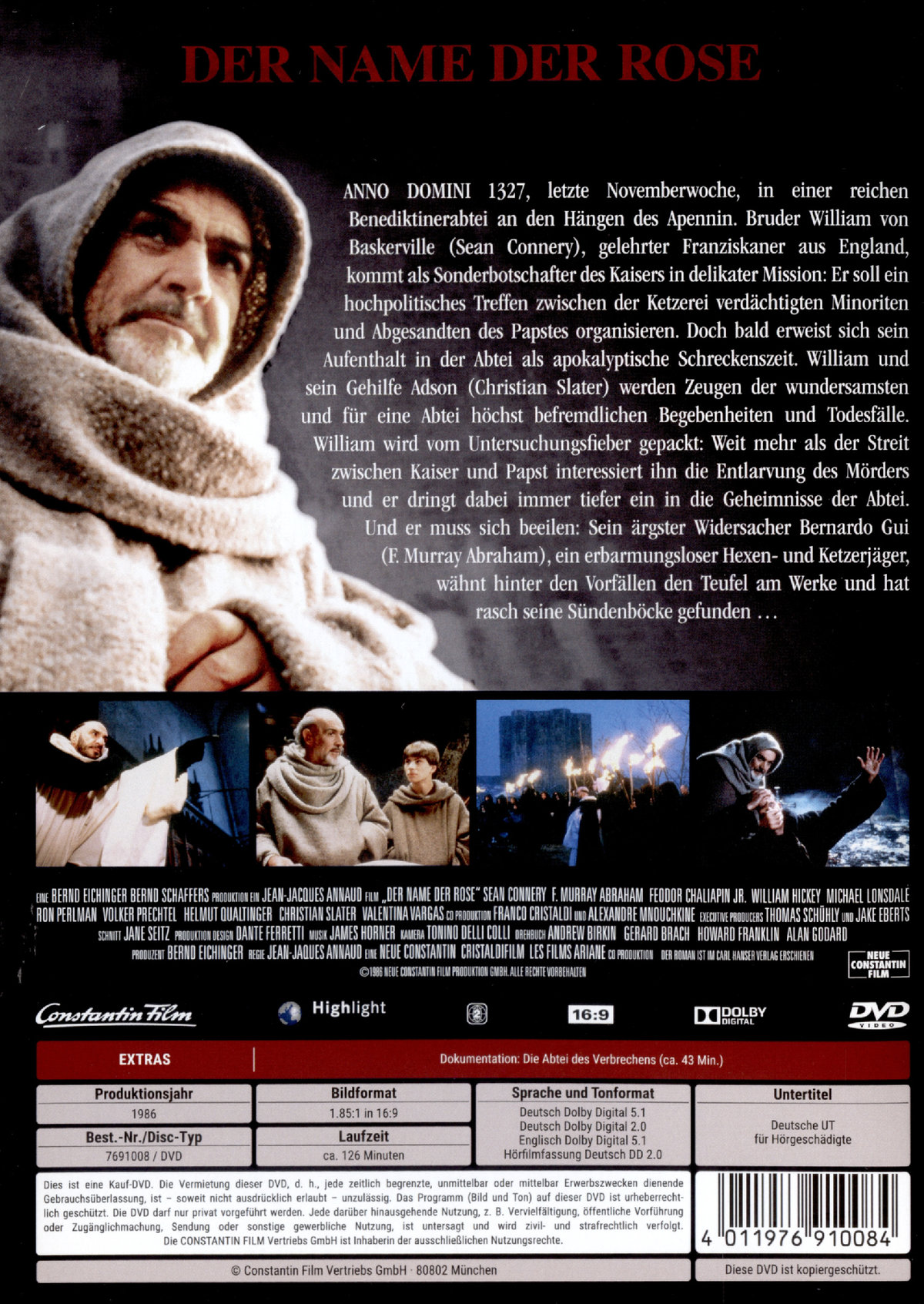 Der Name der Rose  (DVD)