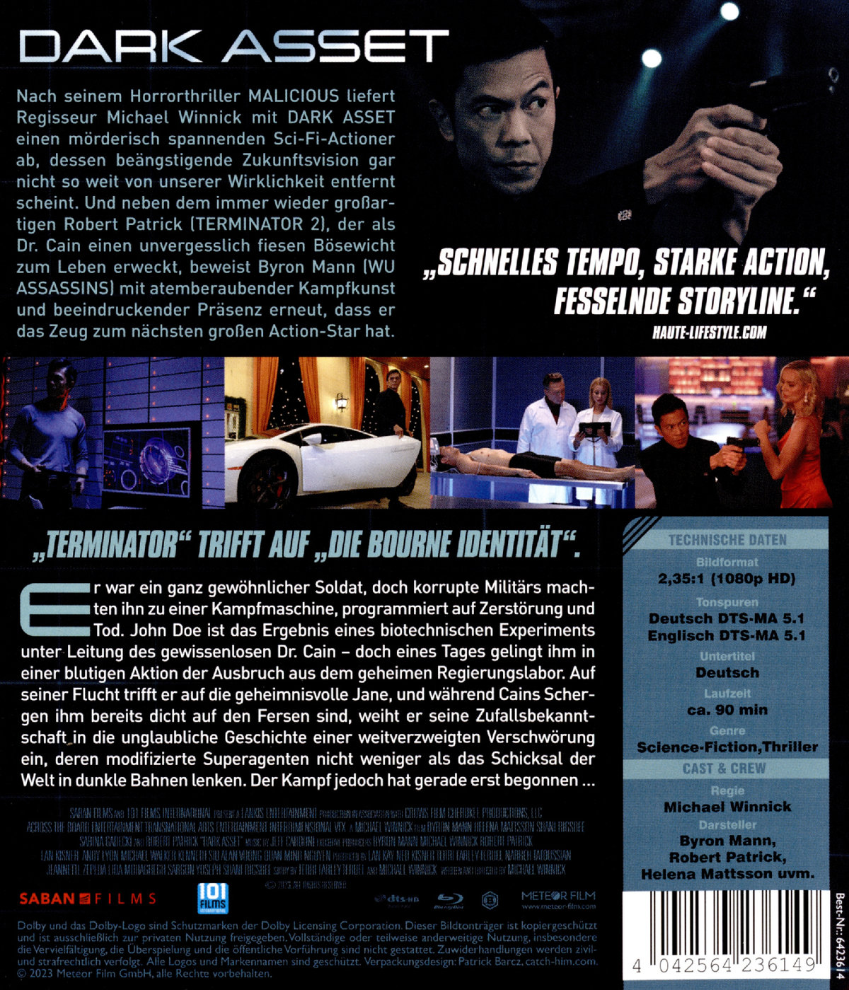 Dark Asset  (Blu-ray Disc)