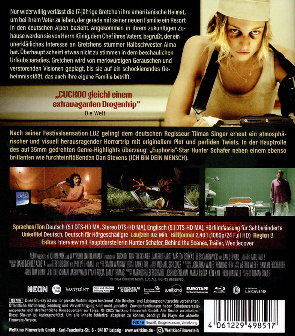 Cuckoo  (Blu-ray Disc)