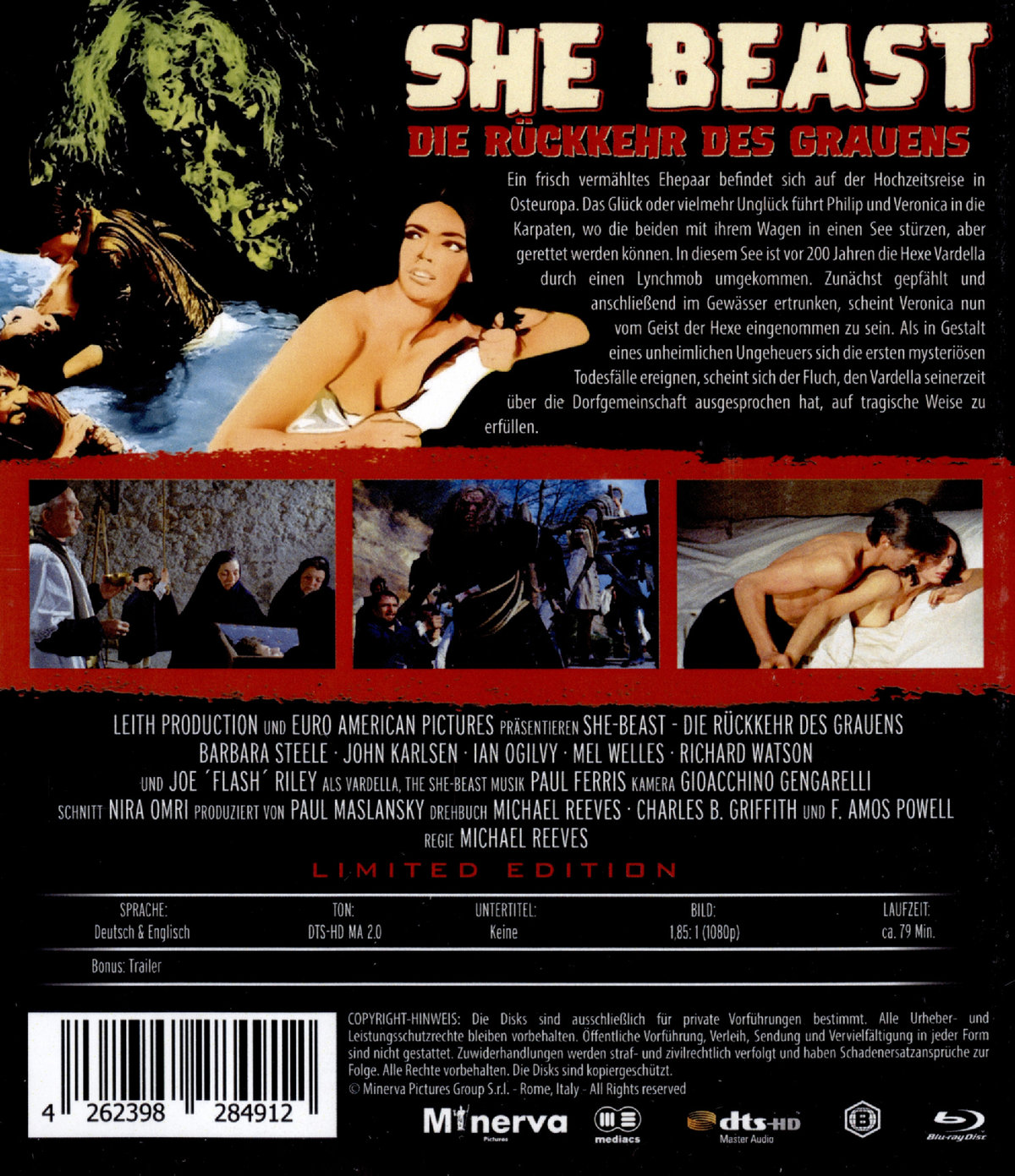 SHE BEAST - DIE RÜCKKEHR DES GRAUENS  (Blu-ray Disc)