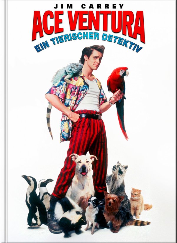 Ace Ventura - Ein tierischer Detektiv - Uncut Mediabook Edition (blu-ray) (D)