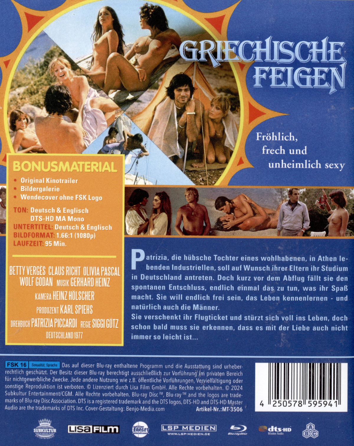 Griechische Feigen - Uncut Edition  (blu-ray)