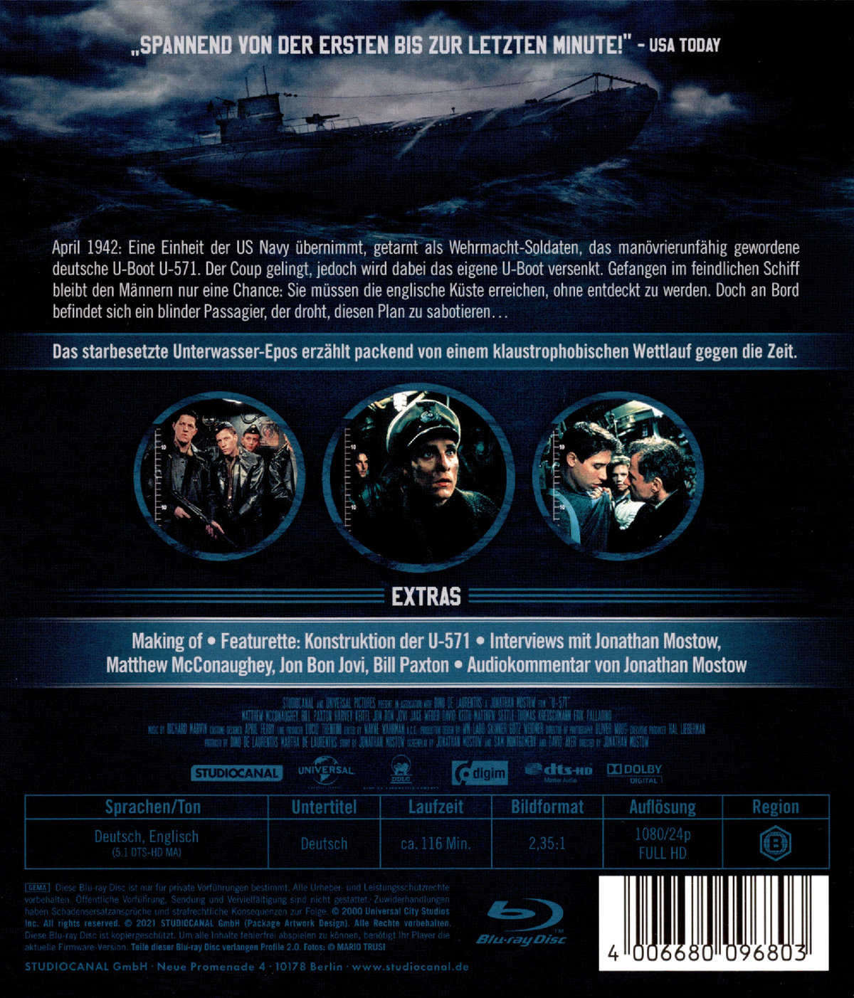 U-571 (blu-ray)