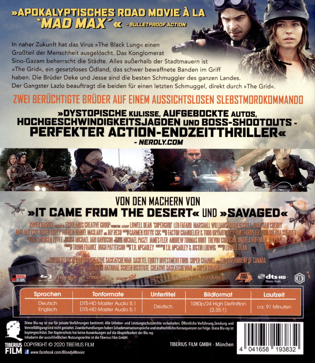 SuperGrid - Road to Death (blu-ray)