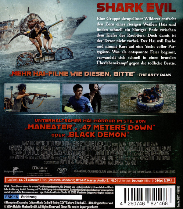 Shark Evil  (Blu-ray Disc)