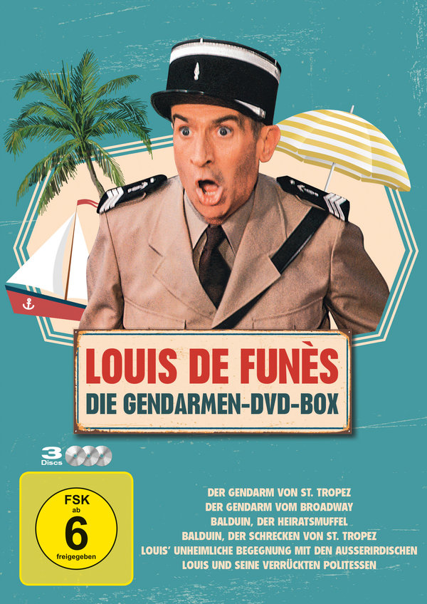 Louis de Funes - Gendarmen Box
