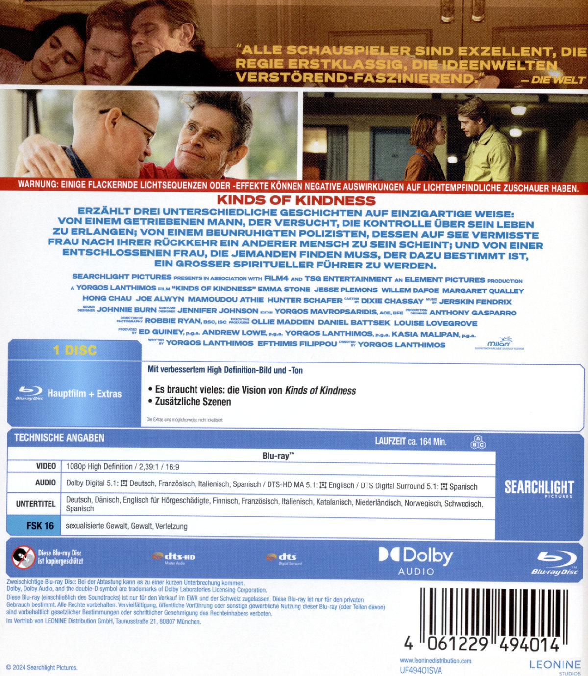 Kinds of Kindness  (Blu-ray Disc)