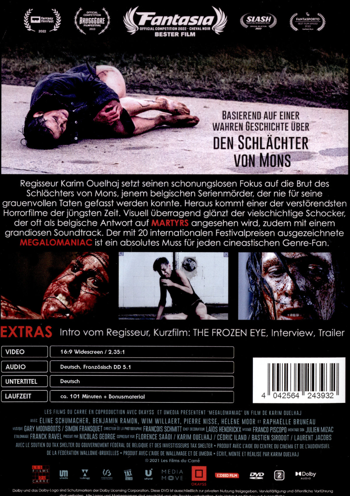 Megalomaniac - Der Schlächter von Mons (uncut)  (DVD)