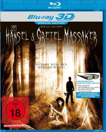 Bread Crumbs - Das Hänsel & Gretel Massaker 3D (3D blu-ray)