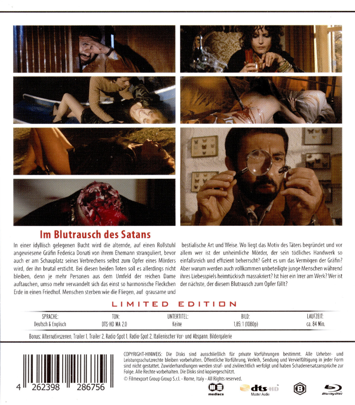 IM BLUTRAUSCH DES SATANS  (Blu-ray Disc)