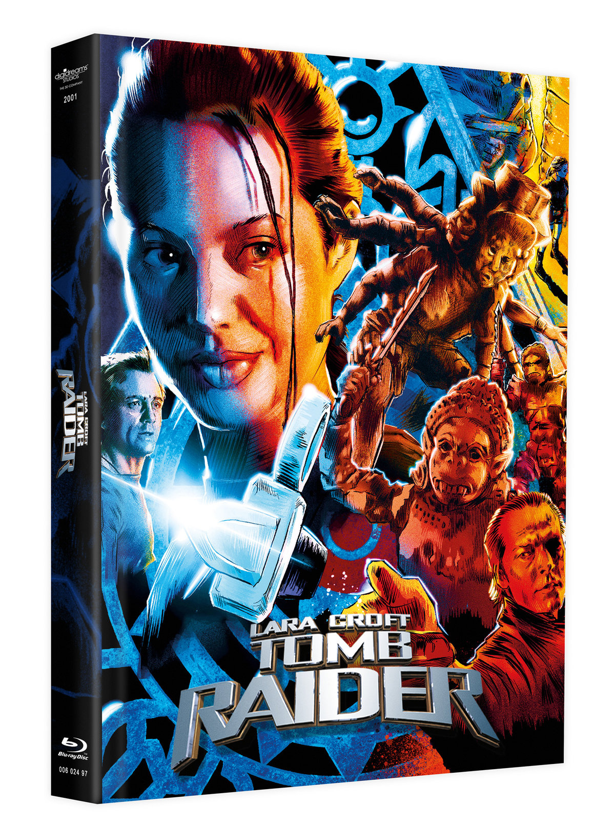 Tomb Raider - Uncut Mediabook Edition (DVD+blu-ray) (B)