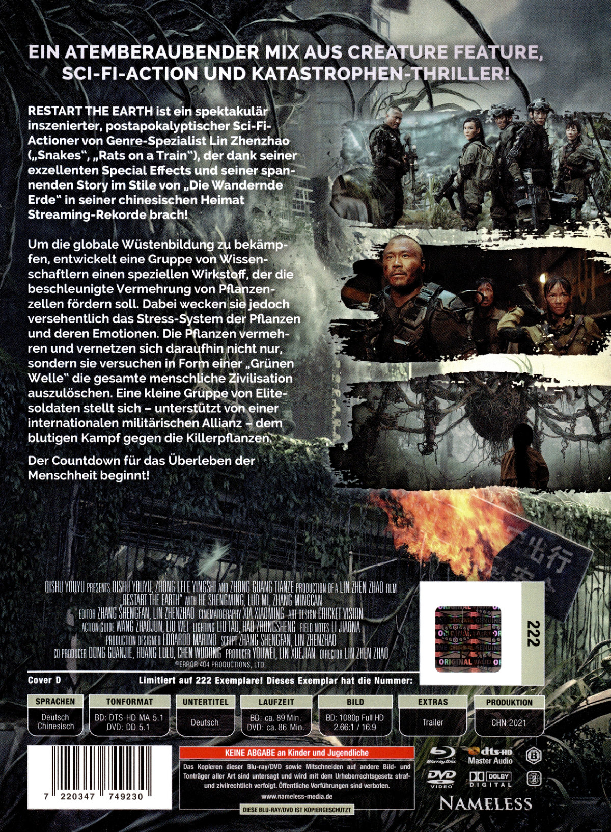 Restart the Earth - Uncut Mediabook Edition  (DVD+blu-ray) (D)