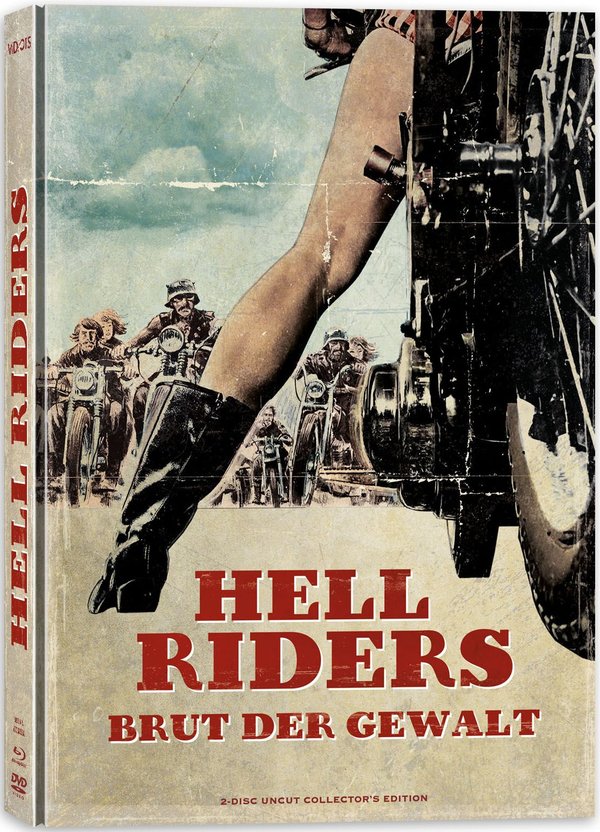 Hell Riders - Brut der Gewalt - Uncut Mediabook Edition (DVD+blu-ray) (A)