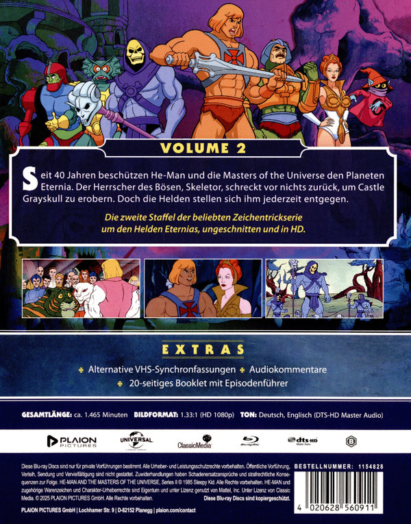 He-Man and the Masters of the Universe (1983) (Vol. 2)  [5 BRs]  (Blu-ray Disc)