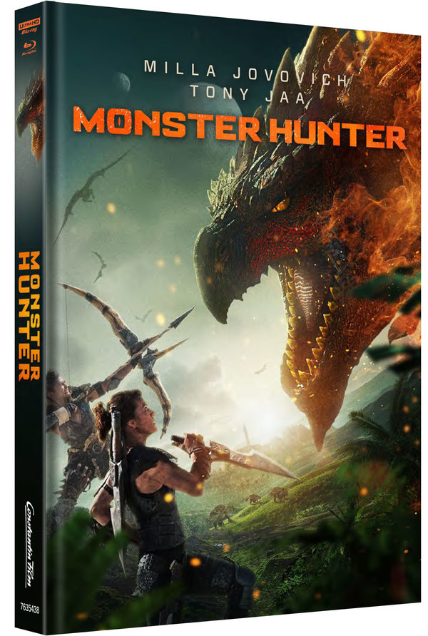 Monster Hunter - Uncut Mediabook Edition (4K Ultra HD+blu-ray) (B)