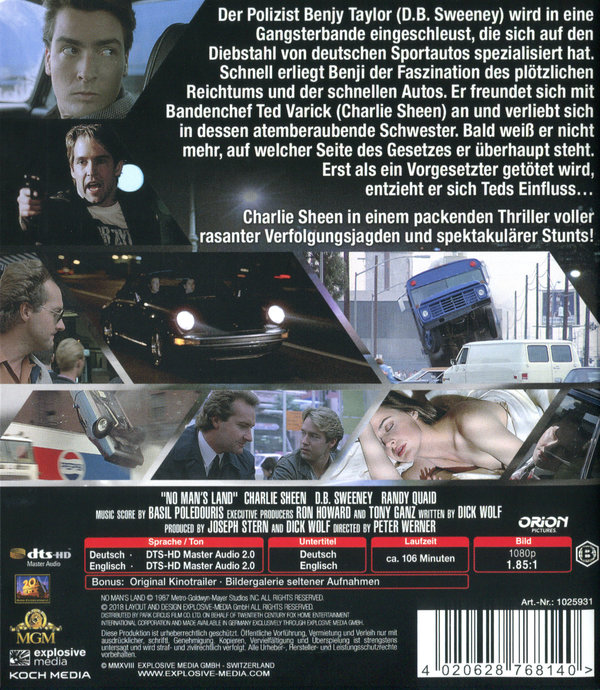 No Man's Land - Tatort 911 (blu-ray)