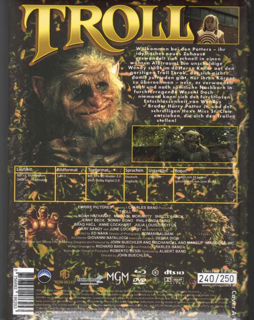 Troll - Uncut Mediabook Edition  (DVD+blu-ray) (A)