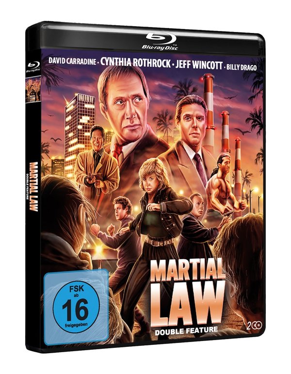 Martial Law - Double Feature - Limited Edition  [2 BRs]  (Blu-ray Disc)