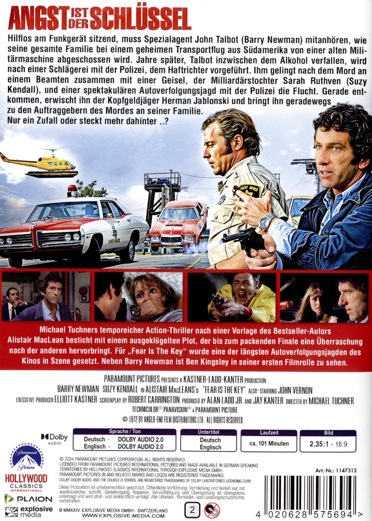 Angst ist der Schlüssel  (DVD)