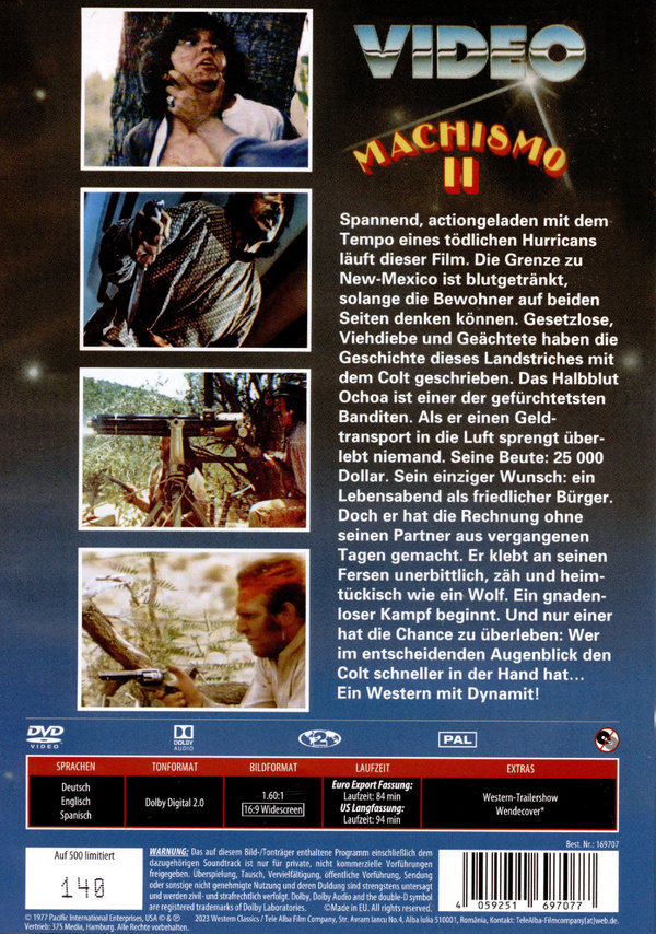 MACHISMO II: Die letzte Revanche  (DVD)