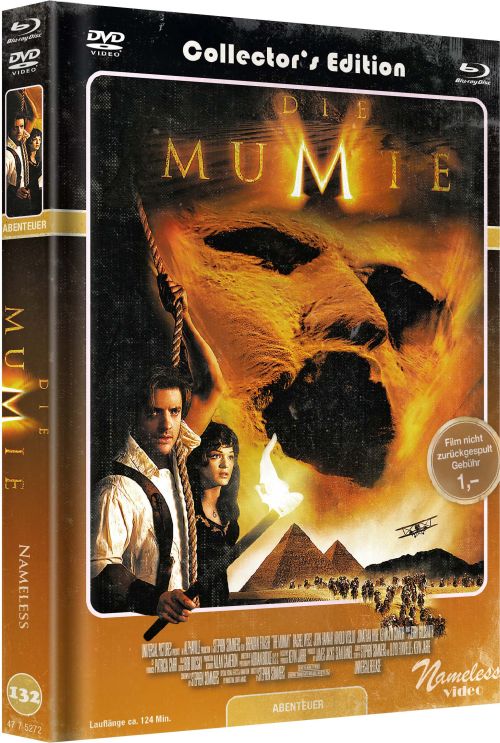 Die Mumie - Uncut Mediabook Edition  (DVD+blu-ray) (C)