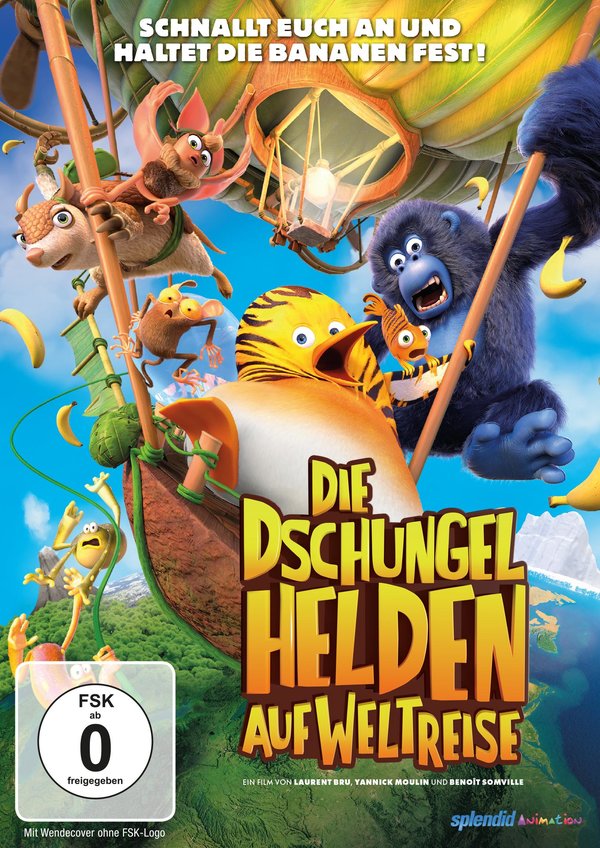 Die Dschungelhelden auf Weltreise  (DVD)