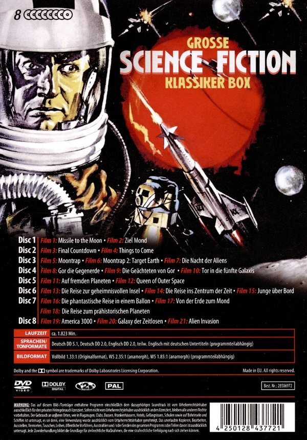 Grosse Science Fiction Klassiker Box