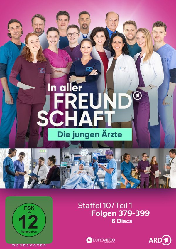 In aller Freundschaft - Die jungen Ärzte, Staffel 10, Teil 1 (Folgen 379-399)  [6 DVDs]  (DVD)