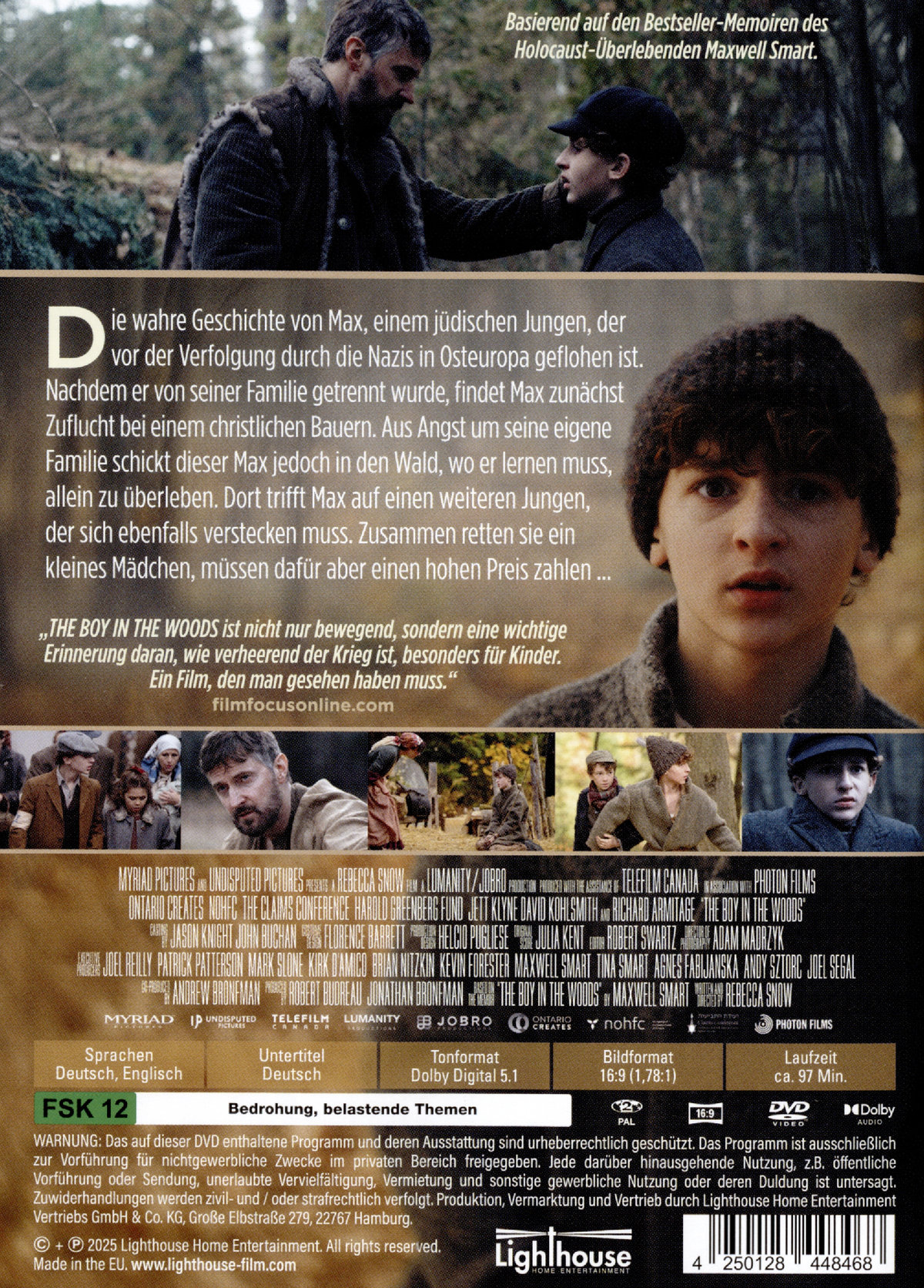 The Boy in the Woods - Überleben ist alles  (DVD)