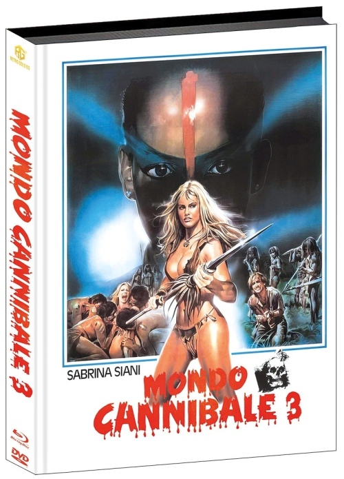 Mondo Cannibale 3 - Die blonde Göttin der Kannibalen - Uncut Mediabook Edition (DVD+blu-ray) (B)