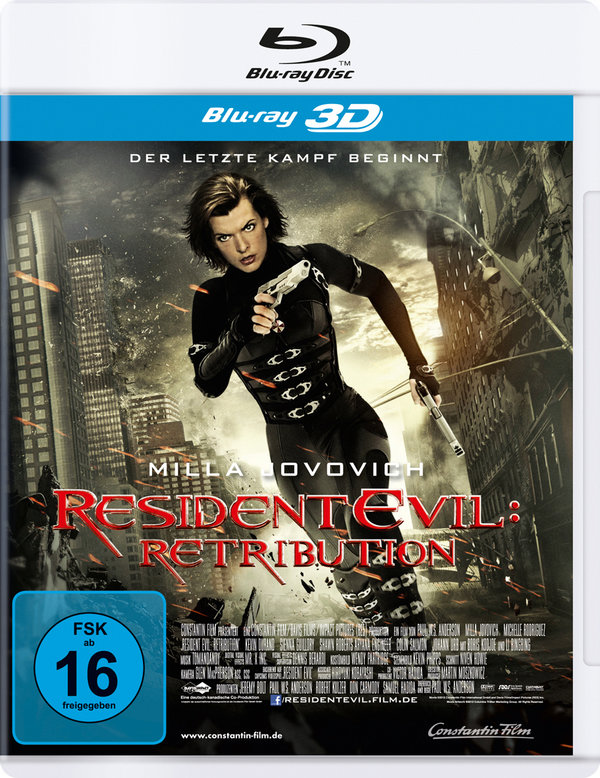 Resident Evil 5 - Retribution 3D (3D blu-ray)