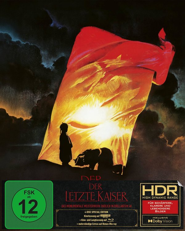 Der letzte Kaiser - 4-Disc Special Edition (4K Ultra HD+blu-ray)